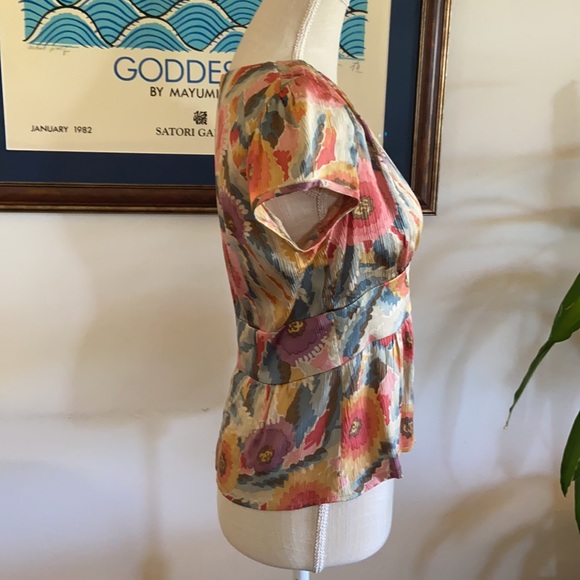 Vintage Nanette Lepore silk blouse - Picture 3 of 10